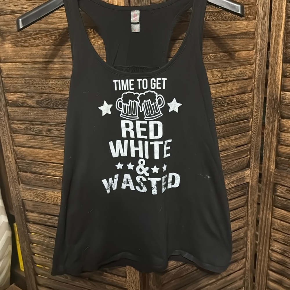 Racerback L drinking shirt